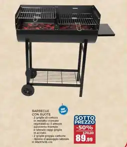 Happy Casa Barbecue con ruote offerta