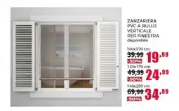 Happy Casa Zanzariera pvc a rullo verticale per finestra offerta