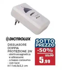Happy Casa Dictrolux dissuasore doppia protezione 2W offerta