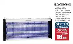 Happy Casa Dictrolux mosquito elettrico 12W offerta