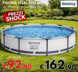 Milano Home Bestway piscina steel pro max offerta