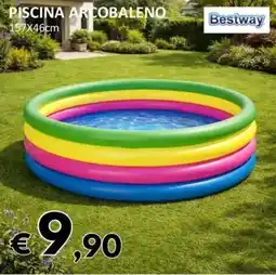 Milano Home Bestway piscina arcobaleno offerta