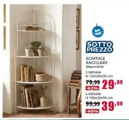 Happy Casa Scaffale angolare 3 ripiani offerta