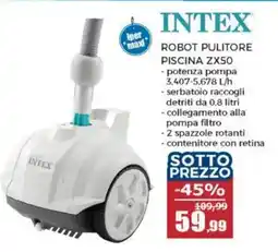 Happy Casa Intex robot pulitore piscina ZX50 offerta