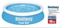 Happy Casa Bestway piscina fast set offerta