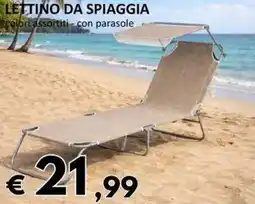 Milano Home Lettino da spiaggia offerta
