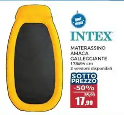 Happy Casa Intex materassino amaca galleggiante offerta