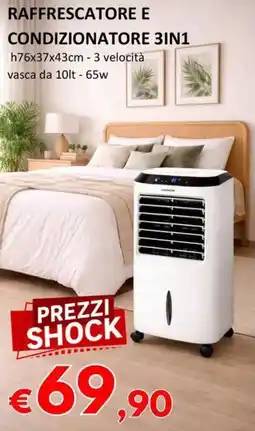 Milano Home Raffrescatore e condizionatore 3in1 offerta