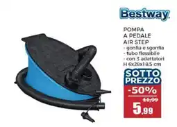Happy Casa Bestway pompa a pedale air step offerta
