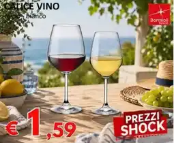 Milano Home Calice vino rosso, bianco offerta
