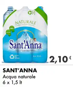 Iper Tosano SANT'ANNA Acqua naturale offerta