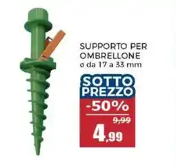 Happy Casa Supporto per ombrellone offerta