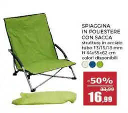 Happy Casa Spiaggina in poliestere con sacca offerta