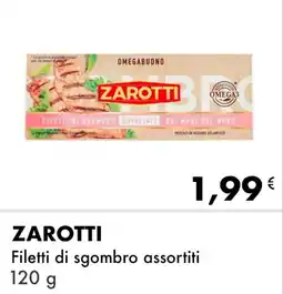 Iper Tosano ZAROTTI Filetti di sgombro offerta