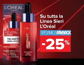 Su tutta la Linea Sieri L'Oréal
