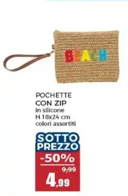 Happy Casa Pochette con zip offerta