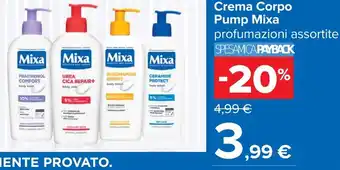 Crema Corpo Pump Mixa
