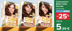 Carrefour Colorazione Belle Color Garnier offerta