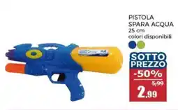 Happy Casa Pistola spara acqua 25 cm offerta