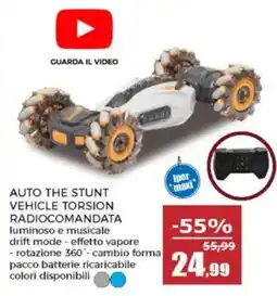 Happy Casa Auto the stunt vehicle torsion radiocomandata offerta