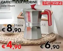 Milano Home Pedrini caffettiera pedrini offerta