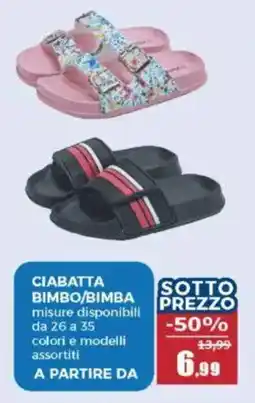 Happy Casa Ciabatta bimbo/bimba offerta