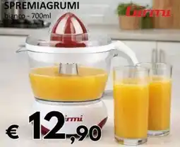 Milano Home Girmi spremiagrumi bianco offerta