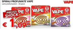 Milano Home Spirali profumate VAPE offerta