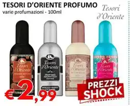 Milano Home Tesori d'oriente profumo offerta