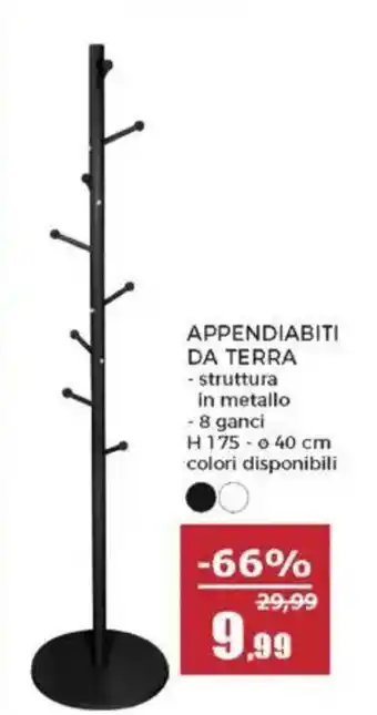Happy Casa Appendiabiti da terra offerta