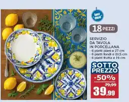 Happy Casa Servizio da tavola in porcellana offerta