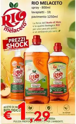 Milano Home Rio melaceto spray, lavapiatti, pavimento offerta