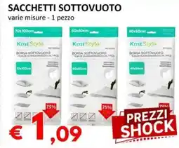 Milano Home Kmtstyle sacchetti sottovuoto offerta