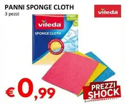 Milano Home Vileda panni sponge cloth offerta