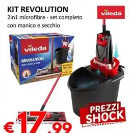 Milano Home Vileda kit revolution offerta