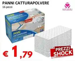 Milano Home Setablu panni catturapolvere offerta