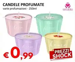Milano Home Setablu candele profumate offerta