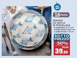 Happy Casa Servizio da tavola in porcellana offerta