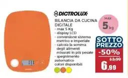 Happy Casa Dictrolux bilancia da cucina digitale offerta