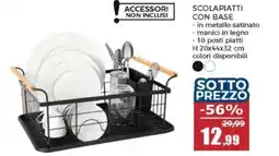 Happy Casa Scolapiatti con base offerta