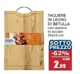 Happy Casa Tagliere in legno di betulla offerta