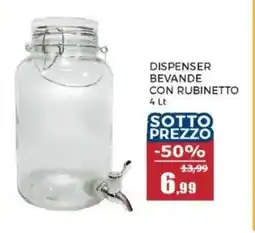 Happy Casa Dispenser bevande con rubinetto offerta