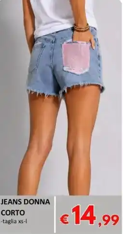 Milano Home Jeans donna corto offerta