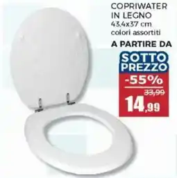 Happy Casa Copriwater in legno offerta