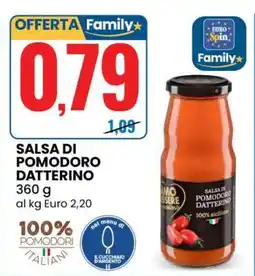 Eurospin SALSA DI POMODORO DATTERINO offerta