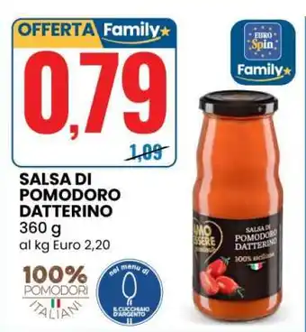 Eurospin SALSA DI POMODORO DATTERINO offerta