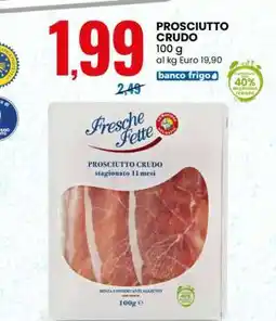 Eurospin Prosciutto crudo offerta