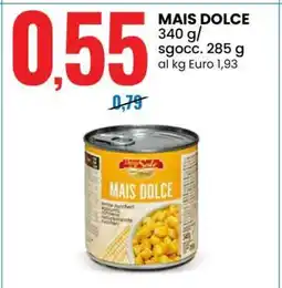 Eurospin Mais dolce offerta