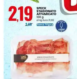 Eurospin SPECK STAGIONATO AFFUMICATO offerta