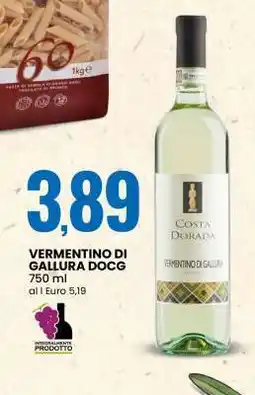 Eurospin Vermentino di Gallura DOCG offerta